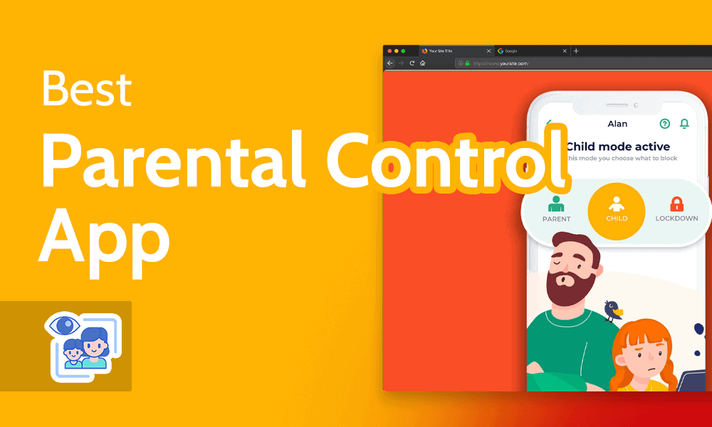 Screenshot of parental control app interface